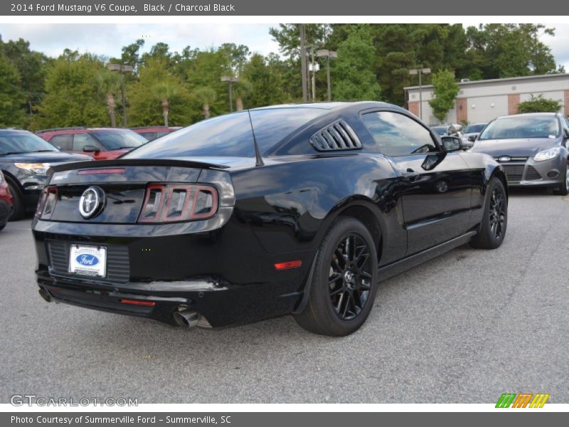 Black / Charcoal Black 2014 Ford Mustang V6 Coupe