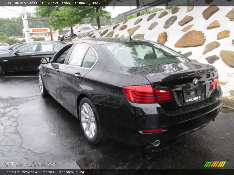 Jet Black / Black 2015 BMW 5 Series 535i xDrive Sedan