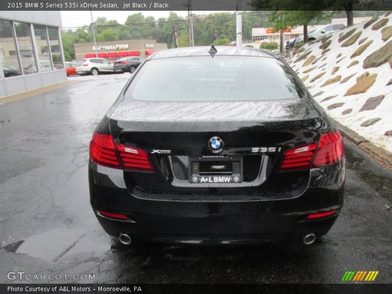 Jet Black / Black 2015 BMW 5 Series 535i xDrive Sedan