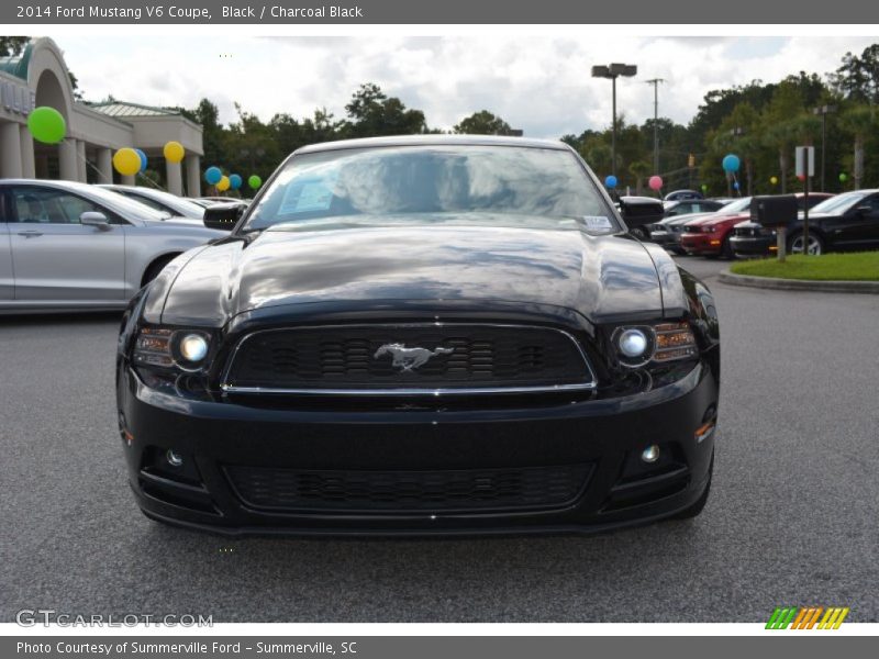 Black / Charcoal Black 2014 Ford Mustang V6 Coupe