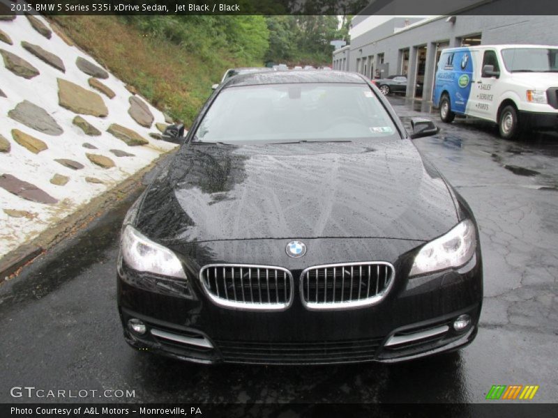 Jet Black / Black 2015 BMW 5 Series 535i xDrive Sedan