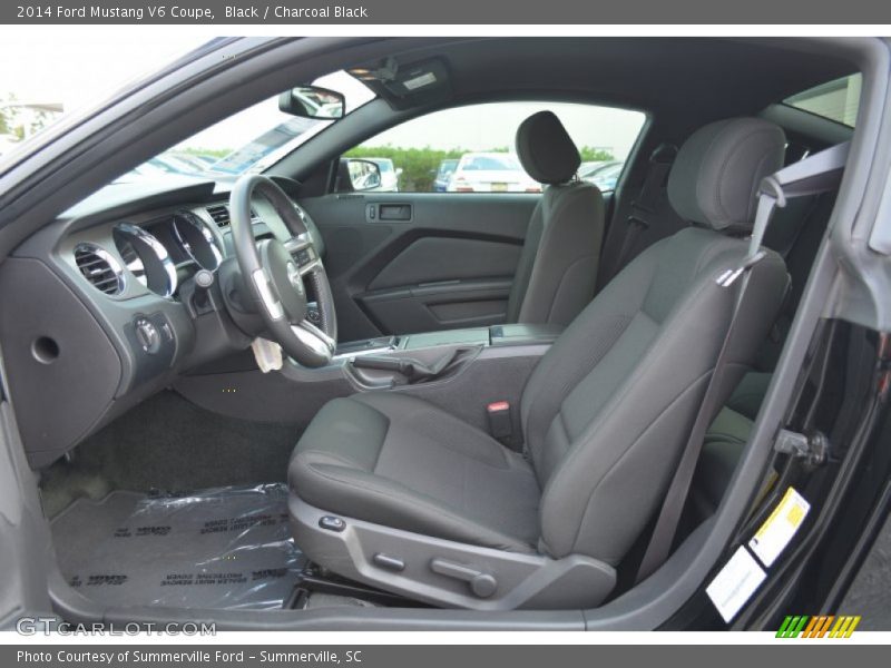 Black / Charcoal Black 2014 Ford Mustang V6 Coupe