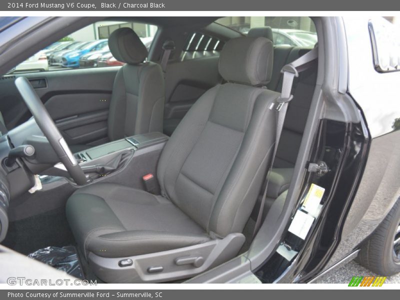 Black / Charcoal Black 2014 Ford Mustang V6 Coupe