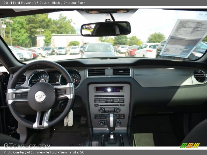Black / Charcoal Black 2014 Ford Mustang V6 Coupe