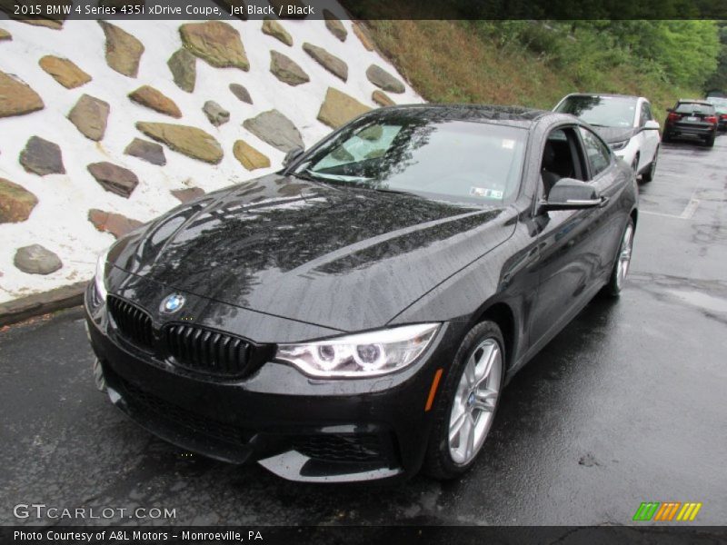 Jet Black / Black 2015 BMW 4 Series 435i xDrive Coupe