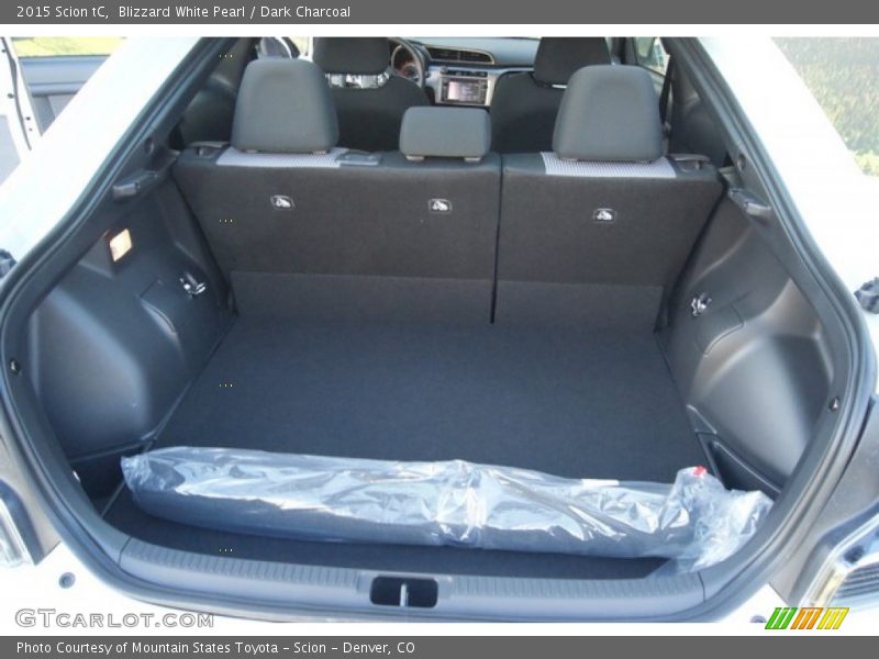 Blizzard White Pearl / Dark Charcoal 2015 Scion tC
