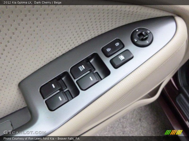Dark Cherry / Beige 2012 Kia Optima LX