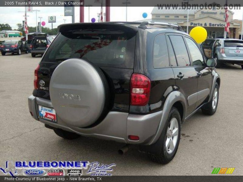 Black / Dark Charcoal 2005 Toyota RAV4 S