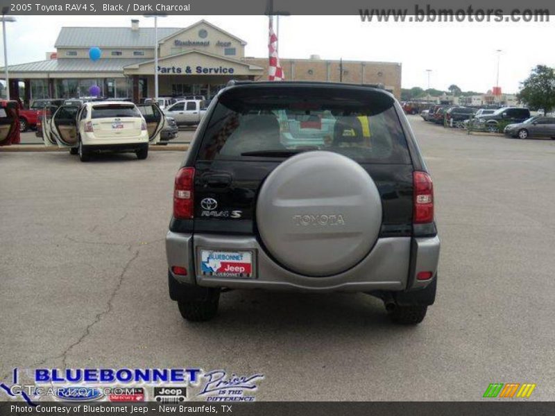 Black / Dark Charcoal 2005 Toyota RAV4 S
