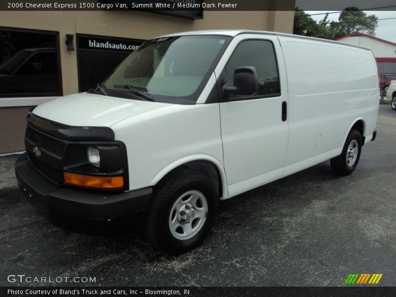Summit White / Medium Dark Pewter 2006 Chevrolet Express 1500 Cargo Van