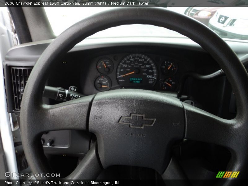 Summit White / Medium Dark Pewter 2006 Chevrolet Express 1500 Cargo Van