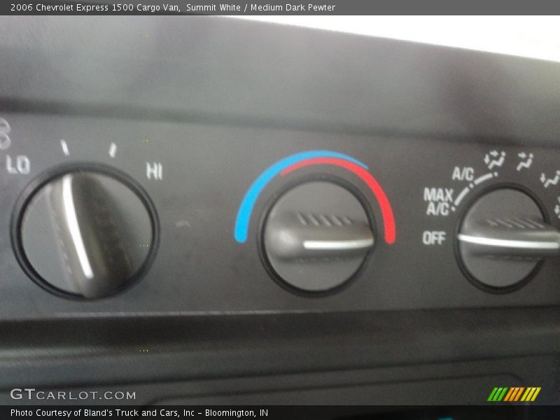 Summit White / Medium Dark Pewter 2006 Chevrolet Express 1500 Cargo Van
