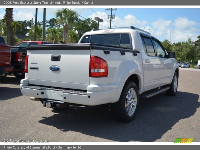 White Suede / Camel 2008 Ford Explorer Sport Trac Limited