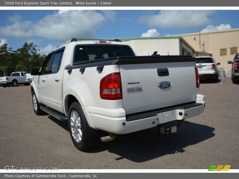 White Suede / Camel 2008 Ford Explorer Sport Trac Limited
