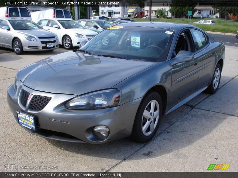 Graystone Metallic / Dark Pewter 2005 Pontiac Grand Prix Sedan