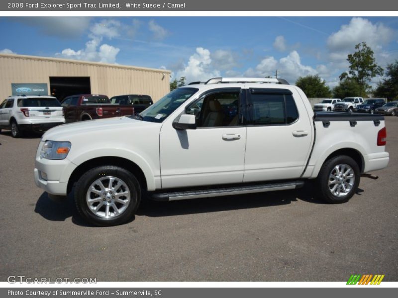 White Suede / Camel 2008 Ford Explorer Sport Trac Limited