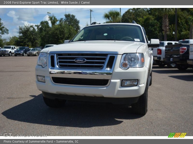 White Suede / Camel 2008 Ford Explorer Sport Trac Limited