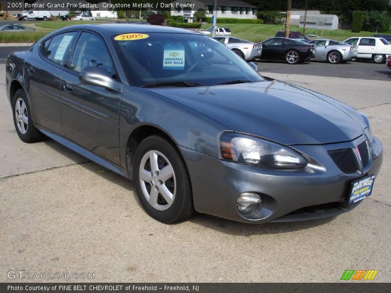 Graystone Metallic / Dark Pewter 2005 Pontiac Grand Prix Sedan