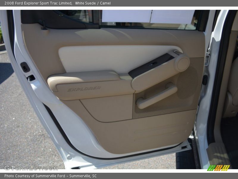 White Suede / Camel 2008 Ford Explorer Sport Trac Limited
