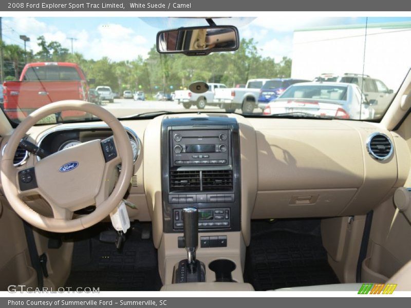 White Suede / Camel 2008 Ford Explorer Sport Trac Limited