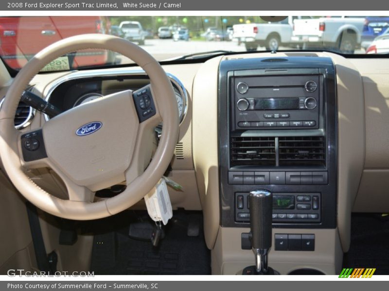 White Suede / Camel 2008 Ford Explorer Sport Trac Limited
