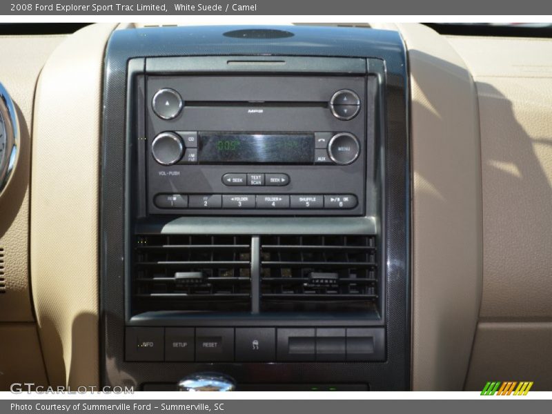 White Suede / Camel 2008 Ford Explorer Sport Trac Limited