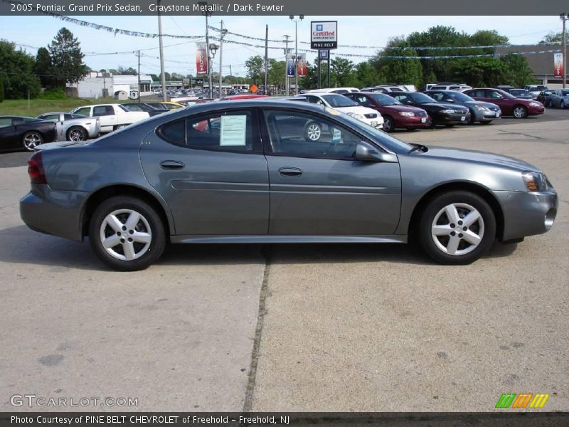 Graystone Metallic / Dark Pewter 2005 Pontiac Grand Prix Sedan