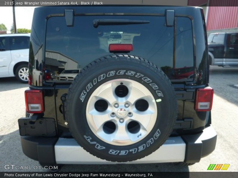 Black / Black 2015 Jeep Wrangler Unlimited Sahara 4x4