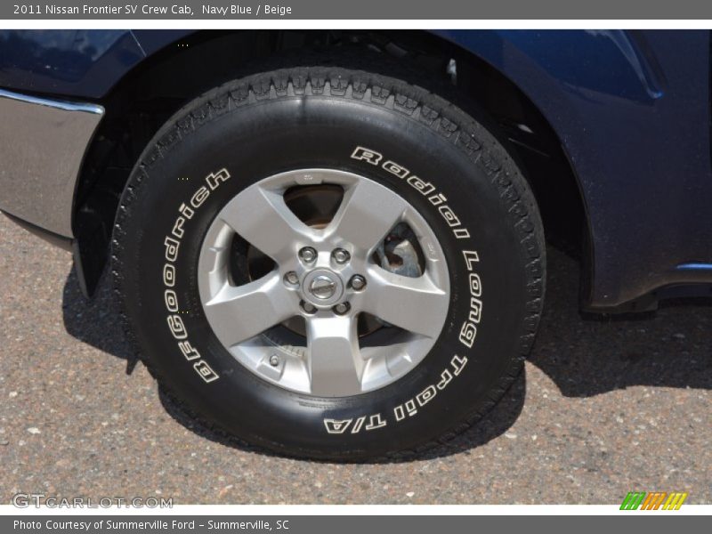 Navy Blue / Beige 2011 Nissan Frontier SV Crew Cab