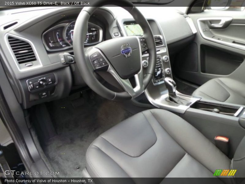 Black / Off Black 2015 Volvo XC60 T5 Drive-E
