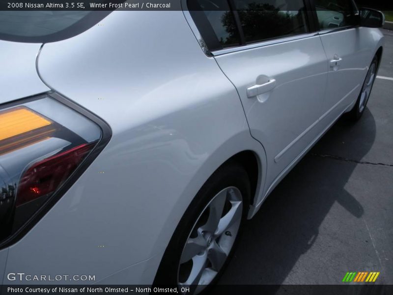 Winter Frost Pearl / Charcoal 2008 Nissan Altima 3.5 SE