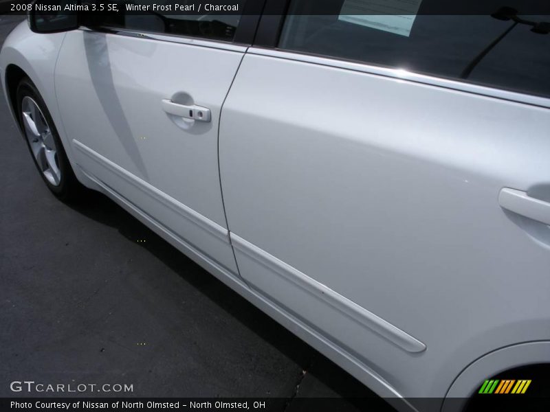 Winter Frost Pearl / Charcoal 2008 Nissan Altima 3.5 SE