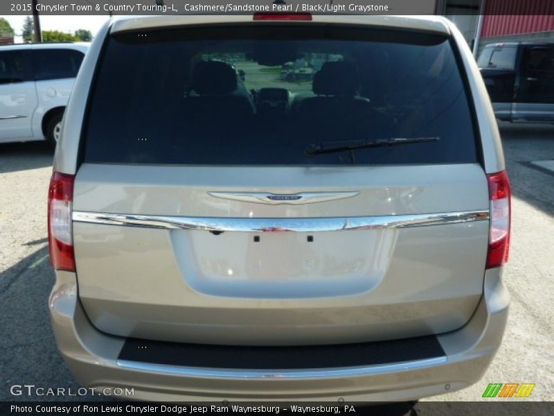 Cashmere/Sandstone Pearl / Black/Light Graystone 2015 Chrysler Town & Country Touring-L