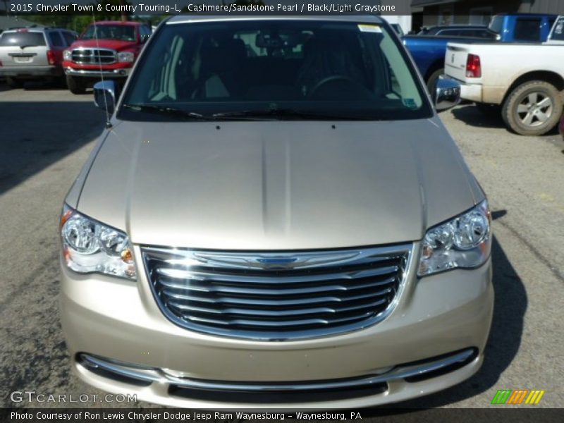 Cashmere/Sandstone Pearl / Black/Light Graystone 2015 Chrysler Town & Country Touring-L