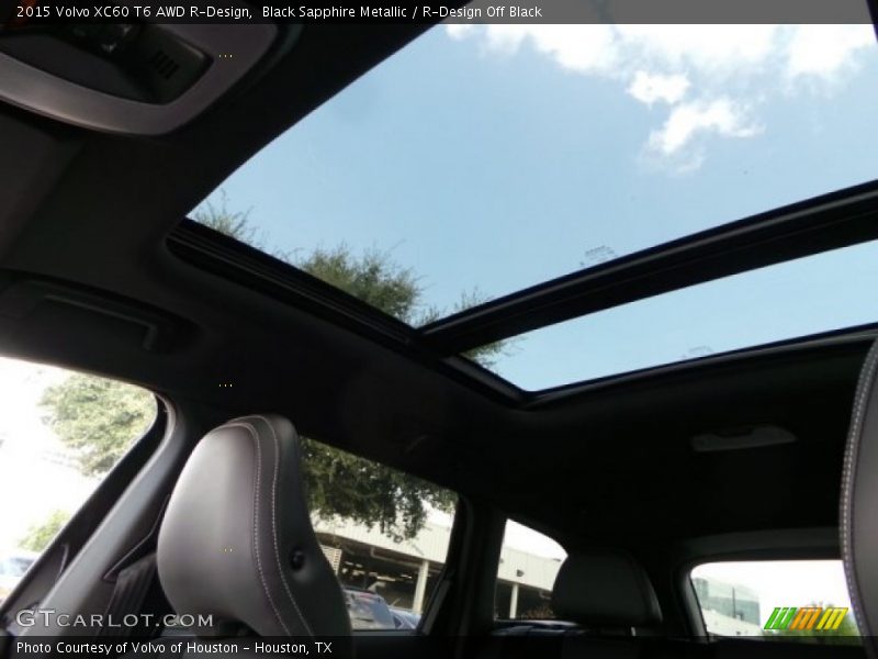 Black Sapphire Metallic / R-Design Off Black 2015 Volvo XC60 T6 AWD R-Design