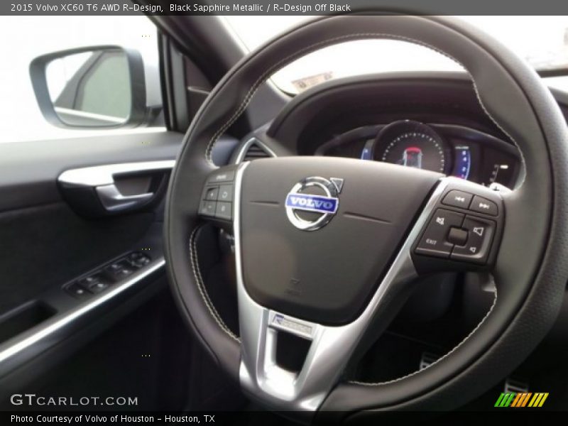  2015 XC60 T6 AWD R-Design Steering Wheel