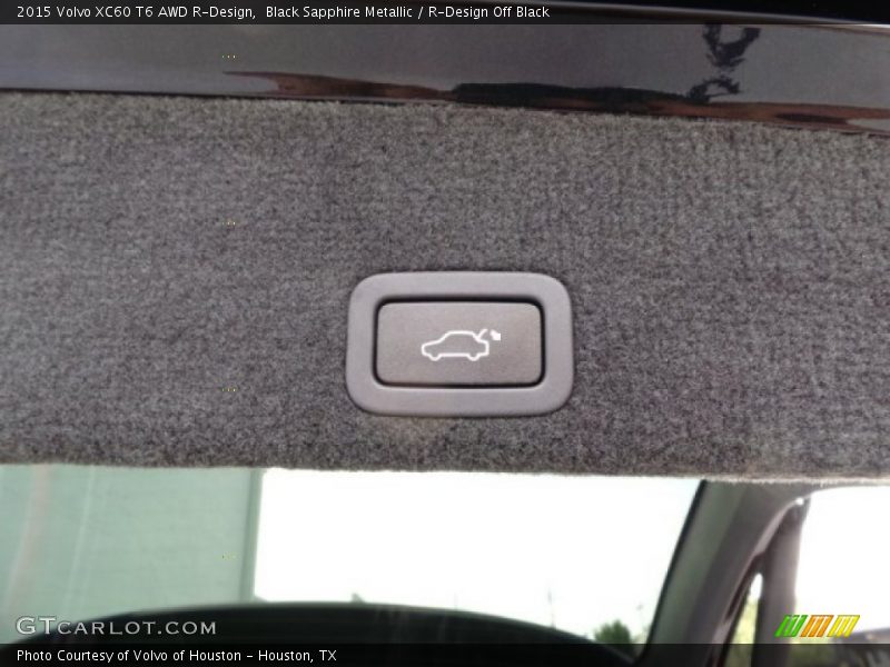 Black Sapphire Metallic / R-Design Off Black 2015 Volvo XC60 T6 AWD R-Design