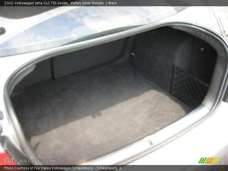 Reflex Silver Metallic / Black 2002 Volkswagen Jetta GLS TDI Sedan