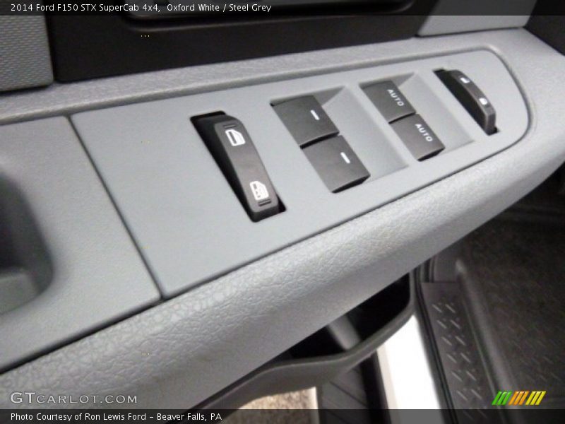 Oxford White / Steel Grey 2014 Ford F150 STX SuperCab 4x4