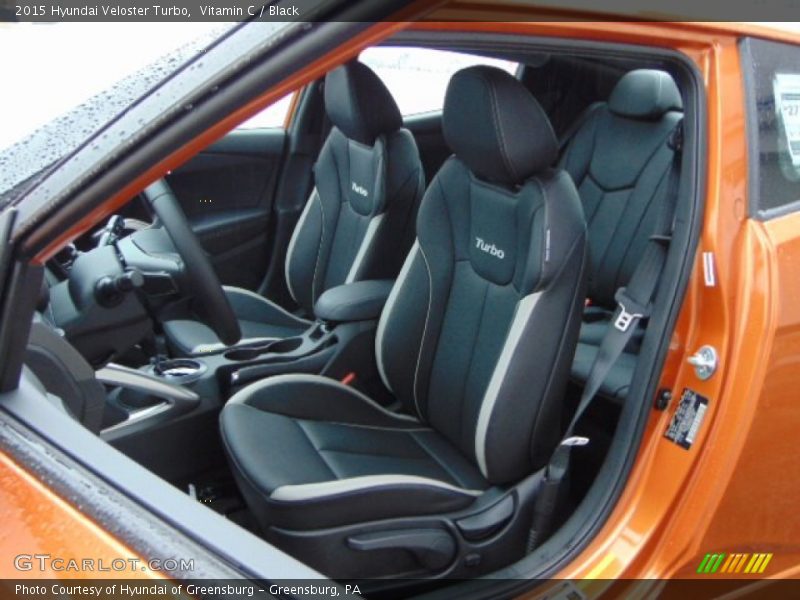 Front Seat of 2015 Veloster Turbo