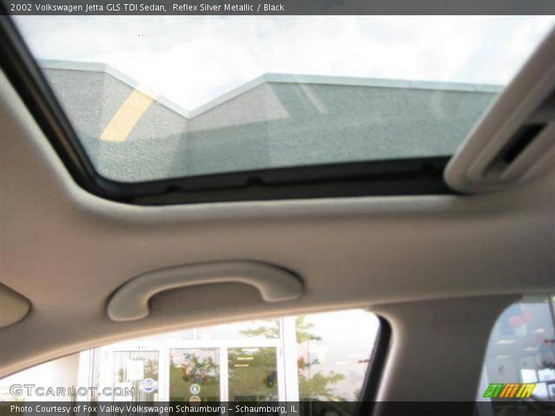 Reflex Silver Metallic / Black 2002 Volkswagen Jetta GLS TDI Sedan