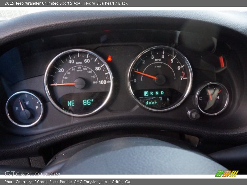  2015 Wrangler Unlimited Sport S 4x4 Sport S 4x4 Gauges