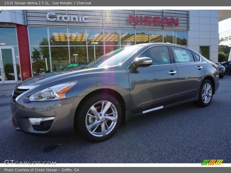 Gun Metallic / Charcoal 2015 Nissan Altima 2.5 SL
