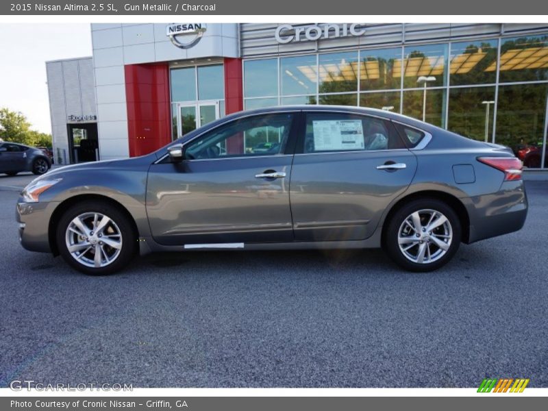 Gun Metallic / Charcoal 2015 Nissan Altima 2.5 SL