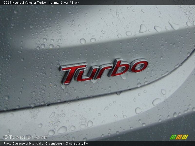 Ironman Silver / Black 2015 Hyundai Veloster Turbo