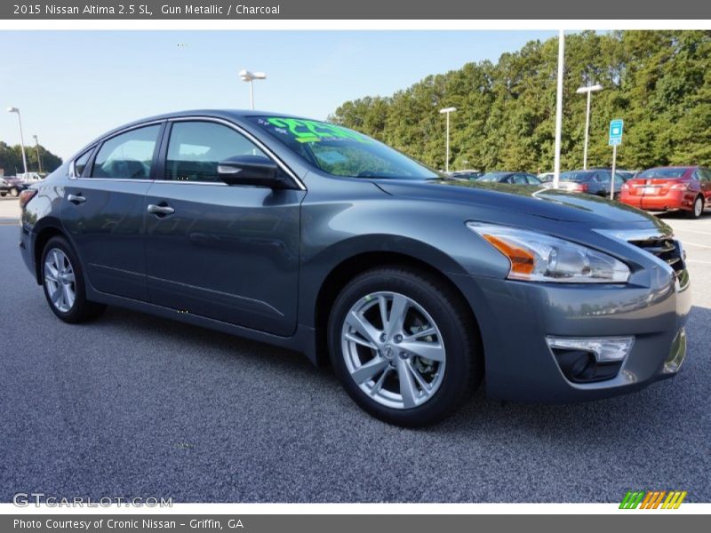 Gun Metallic / Charcoal 2015 Nissan Altima 2.5 SL
