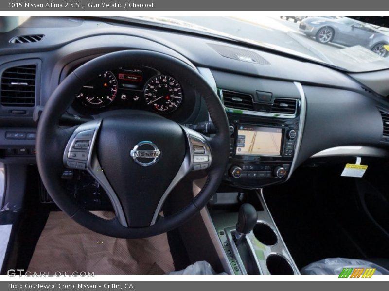 Gun Metallic / Charcoal 2015 Nissan Altima 2.5 SL