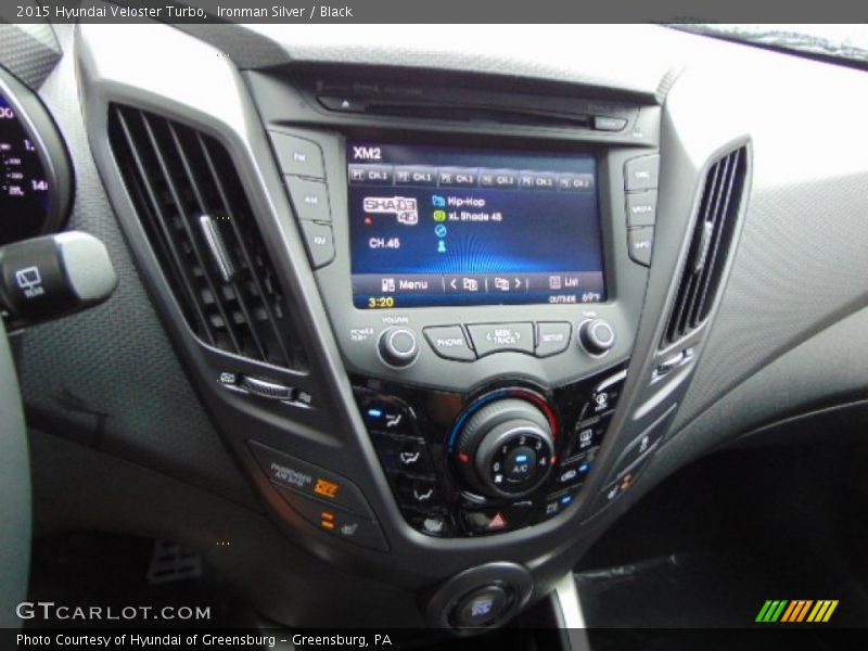 Ironman Silver / Black 2015 Hyundai Veloster Turbo