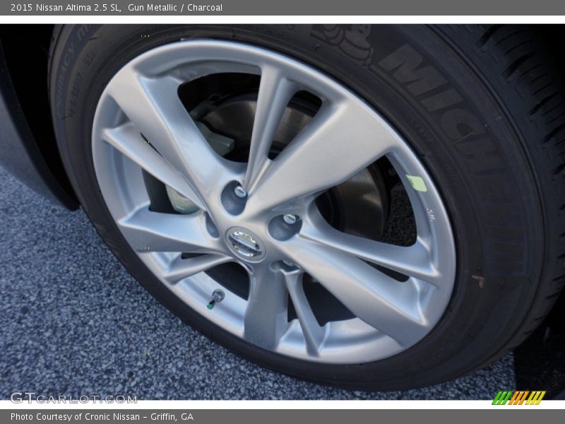 Gun Metallic / Charcoal 2015 Nissan Altima 2.5 SL