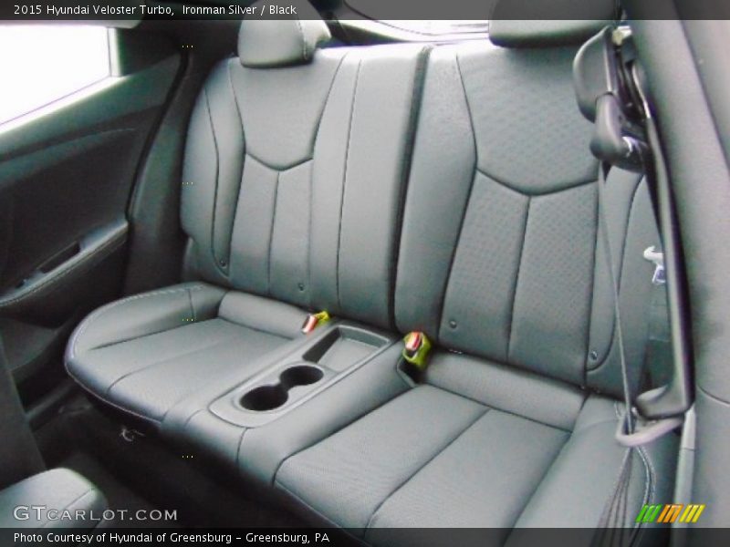 Rear Seat of 2015 Veloster Turbo